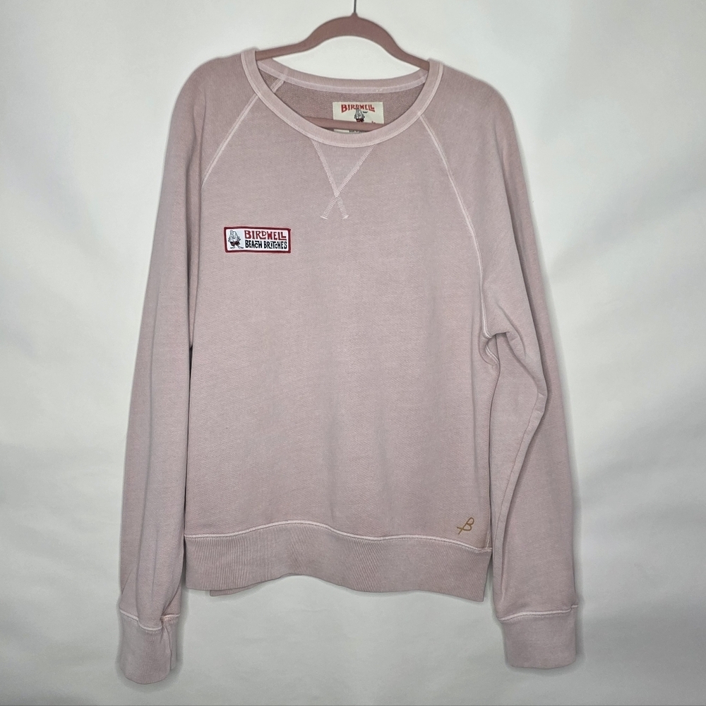Birdwell Beach Britches Logo Sweatshirt Size XL Cotton Long Sleeve Pullover